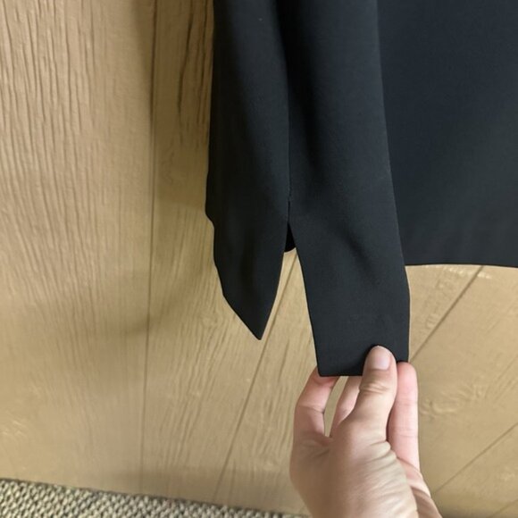 Warren Petites New York Black Dress Size 8 Petite Jewels Knee Length Formal - Picture 4 of 8